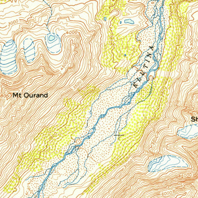 United States Geological Survey Valdez B-6, AK (1953, 63360-Scale) digital map