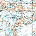 United States Geological Survey Valdez B-6, AK (1993, 63360-Scale) digital map