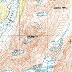 United States Geological Survey Valdez B-6, AK (1993, 63360-Scale) digital map