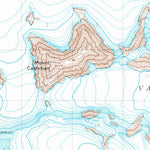 United States Geological Survey Valdez B-7, AK (1960, 63360-Scale) digital map
