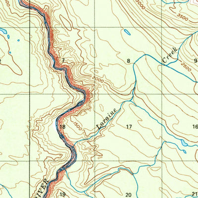 United States Geological Survey Valdez C-1, AK (1951, 63360-Scale) digital map