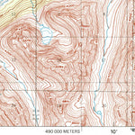 United States Geological Survey Valdez C-6, AK (1993, 63360-Scale) digital map