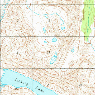 United States Geological Survey Valdez C-7, AK (1960, 63360-Scale) digital map