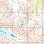 United States Geological Survey Valdez C-7, AK (1993, 63360-Scale) digital map