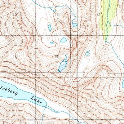 United States Geological Survey Valdez C-7, AK (1993, 63360-Scale) digital map