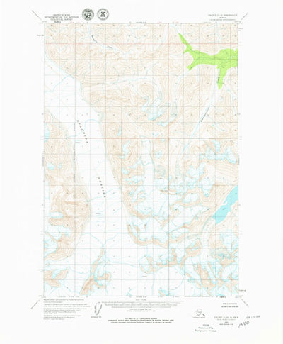United States Geological Survey Valdez C-8, AK (1960, 63360-Scale) digital map