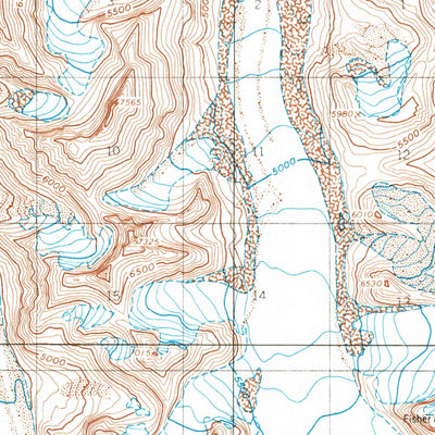 United States Geological Survey Valdez C-8, AK (1993, 63360-Scale) digital map