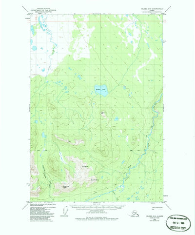 United States Geological Survey Valdez D-5, AK (1948, 63360-Scale) digital map