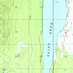 United States Geological Survey Valdez D-6, AK (1949, 63360-Scale) digital map