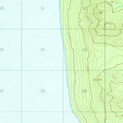 United States Geological Survey Valdez D-7, AK (1949, 63360-Scale) digital map