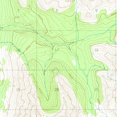 United States Geological Survey Valdez D-7, AK (1949, 63360-Scale) digital map