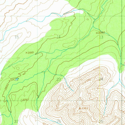 United States Geological Survey Valdez D-8, AK (1949, 63360-Scale) digital map