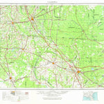 United States Geological Survey Valdosta, GA-FL (1954, 250000-Scale) digital map