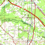 United States Geological Survey Valdosta, GA-FL (1954, 250000-Scale) digital map