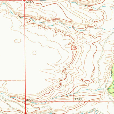 United States Geological Survey Vale Creek Ranch, MT (1967, 24000-Scale) digital map