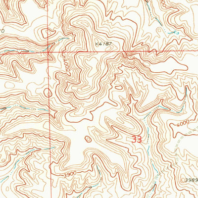 United States Geological Survey Vale Creek Ranch, MT (1967, 24000-Scale) digital map