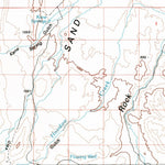 United States Geological Survey Vale, OR-ID (1993, 100000-Scale) digital map