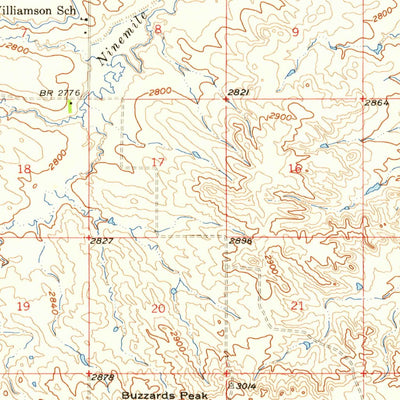 United States Geological Survey Vale, SD (1951, 62500-Scale) digital map