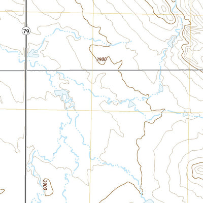 United States Geological Survey Vale, SD (2021, 24000-Scale) digital map