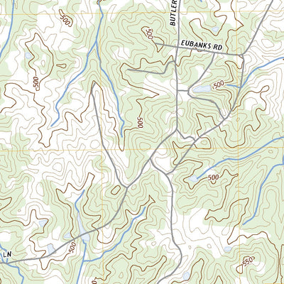 United States Geological Survey Vale, TN (2022, 24000-Scale) digital map