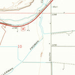 United States Geological Survey Vale West, OR (1967, 24000-Scale) digital map