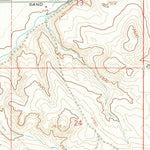 United States Geological Survey Vale West, OR (1967, 24000-Scale) digital map