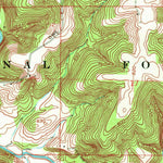 United States Geological Survey Valeene, IN (1970, 24000-Scale) digital map