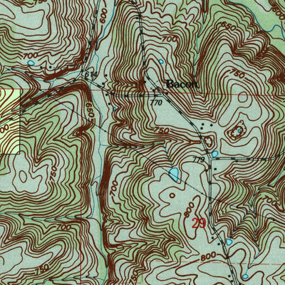 United States Geological Survey Valeene, IN (1993, 24000-Scale) digital map