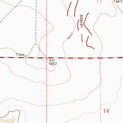 United States Geological Survey Valencia Spring, NM (1998, 24000-Scale) digital map