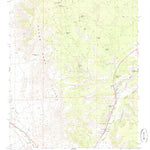 United States Geological Survey Valentine, AZ (1968, 24000-Scale) digital map