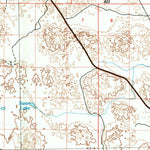 United States Geological Survey Valentine, NE-SD (1985, 100000-Scale) digital map