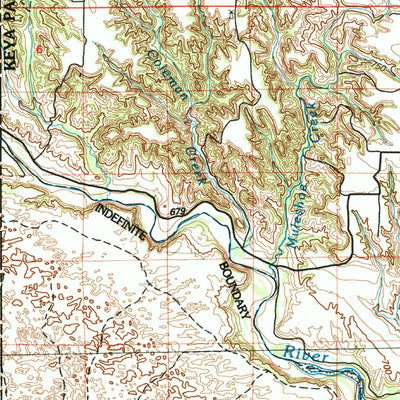 United States Geological Survey Valentine, NE-SD (1985, 100000-Scale) digital map