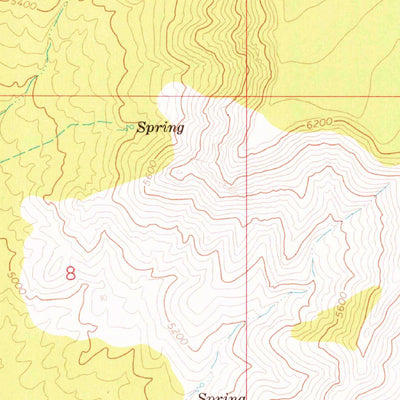 United States Geological Survey Valentine SE, AZ (1968, 24000-Scale) digital map