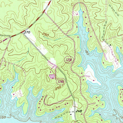 United States Geological Survey Valentines, VA-NC (1963, 24000-Scale) digital map