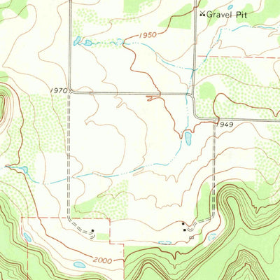 United States Geological Survey Valera, TX (1967, 24000-Scale) digital map