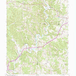 United States Geological Survey Vales Mills, OH (1992, 24000-Scale) digital map