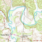 United States Geological Survey Vales Mills, OH (1992, 24000-Scale) digital map