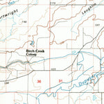 United States Geological Survey Valier, MT (1984, 100000-Scale) digital map