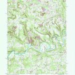 United States Geological Survey Valier, PA (1968, 24000-Scale) digital map