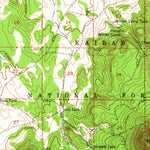 United States Geological Survey Valle, AZ (1962, 62500-Scale) digital map