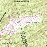 United States Geological Survey Valle Crucis, NC (1960, 24000-Scale) digital map