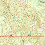 United States Geological Survey Valle Grande Peak, NM (1953, 24000-Scale) digital map