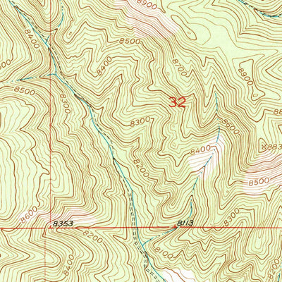 United States Geological Survey Valle Grande Peak, NM (1953, 24000-Scale) digital map