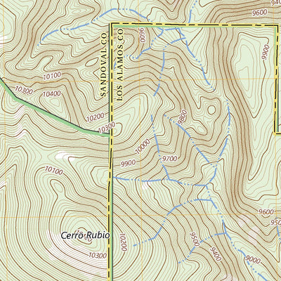 United States Geological Survey Valle Toledo, NM (2023, 24000-Scale) digital map