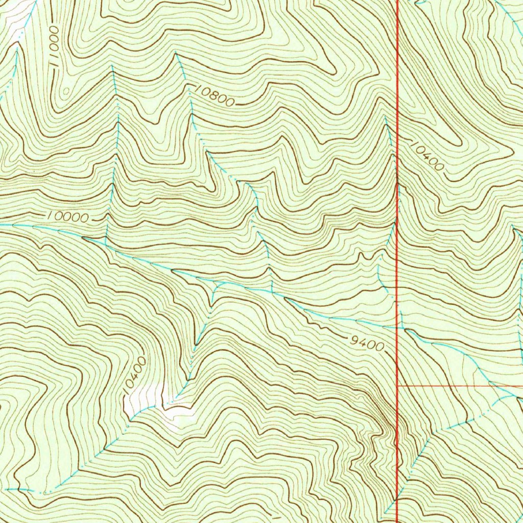 Vallecito Reservoir, CO (1964, 24000-Scale) Map by United States ...