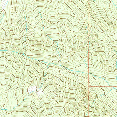 Vallecito Reservoir, CO (1964, 24000-Scale) Map by United States ...