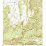 United States Geological Survey Vallecitos, NM (1953, 24000-Scale) digital map
