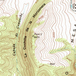 United States Geological Survey Vallecitos, NM (1953, 24000-Scale) digital map