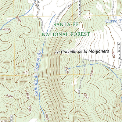 United States Geological Survey Vallecitos, NM (2023, 24000-Scale) digital map