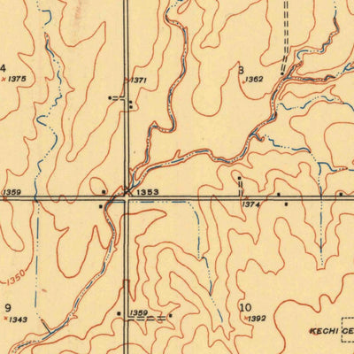United States Geological Survey Valley Center, KS (1941, 31680-Scale) digital map